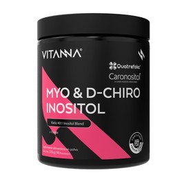 Inositol en Polvo 401 Myo-Inositol y D-Chiro  Caronositol y Quatrefolic Folato 5-MTHF  Certificado FST  Bienestar Femenino  Vegano  90 Porciones  3...