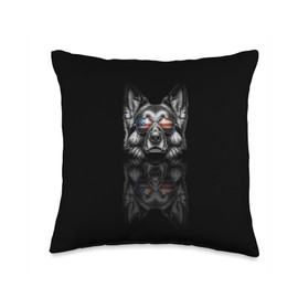 German Shepherd Dog Lover German Shepherds GSD Throw Pillow