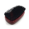 Firenze Pro Boar Bristle 9-Row Reinforced Rectangular Palm Wave Brush