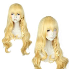 Heat Resistant Cosplay Wig Marisa Kirize Kostum Wig + Bonus 2 Pieces