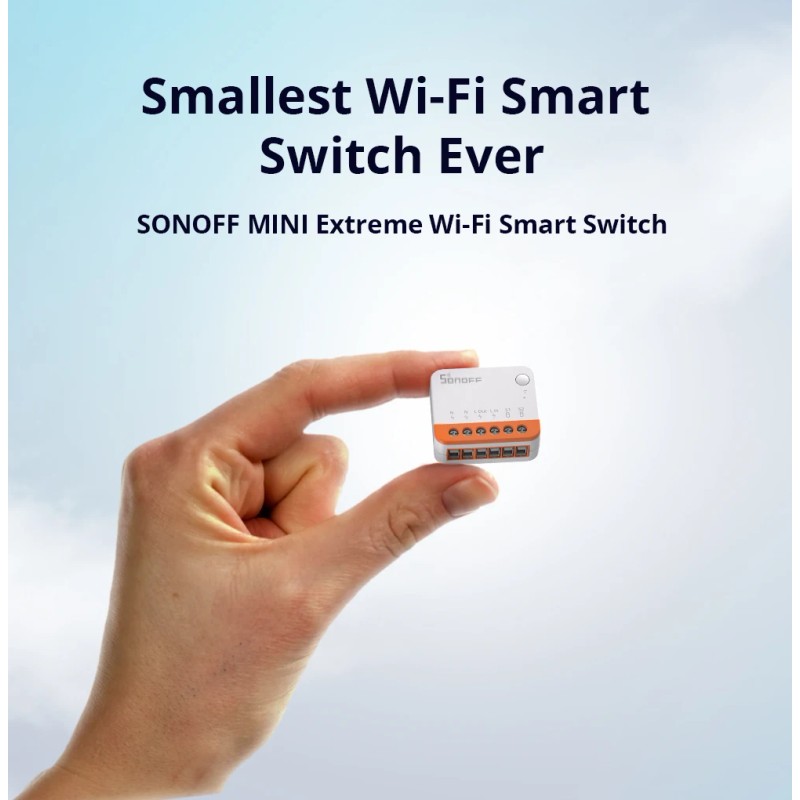 Sonoff Mini Extreme Minir4 WiFi Smart Switch Super Tiny Size