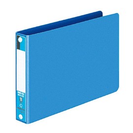 コクヨ ファイル リングファイル 2穴 B6横 170枚収容 青 フ-428NB