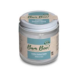Crema Humectante Natural Aroma a Coco para Cara y Cuerpo 100 g Bam Boo! Lifestyle