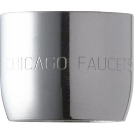 Chicago Faucets E3JKABCP Pressure Compensating Softflo Aerator 2.2 GPM