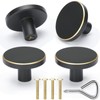 oumuik Set of 4 furniture knobs, knobs for drawers, doors,