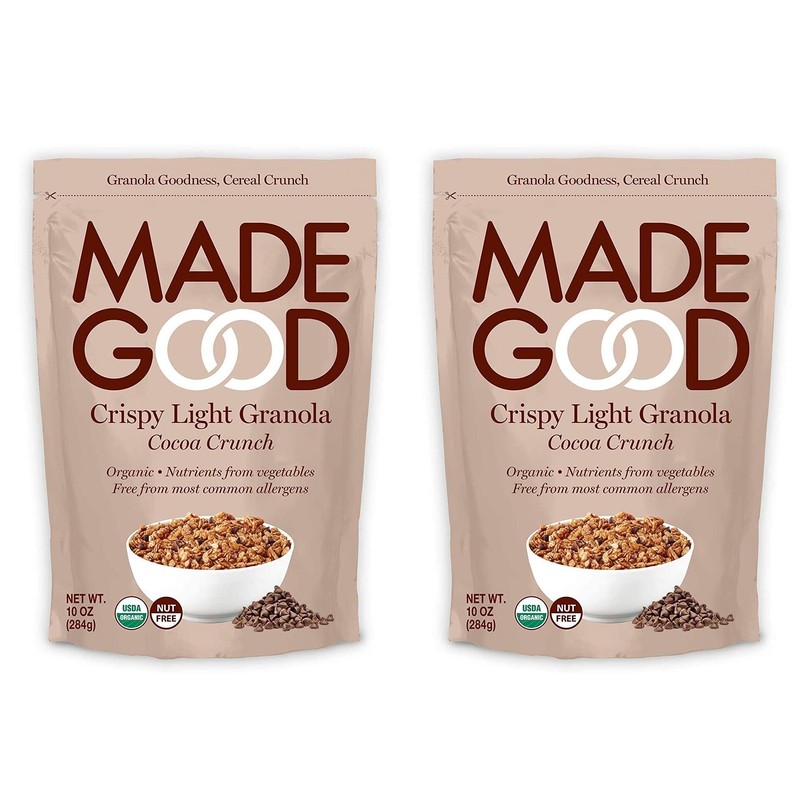 MadeGood Crispy Light Granola Cocoa Crunch, 10 oz (284 g)