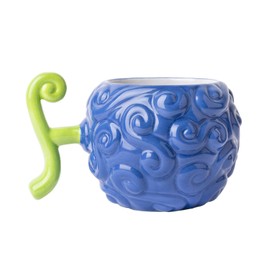 Grupo Erik Tazza One Piece Frutto del Diavolo Gum Gum - Tazza Colazione Ceramica Grande 500 ml con Colori Vivaci e Dettagli in Rilievo | Tazzine Caffe Particolari, One Piece Manga