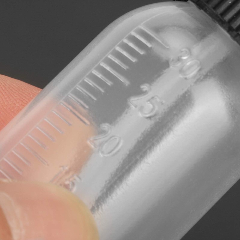 Pack of 10 Empty Airbrush Bottles, 30 ml Paint Storage