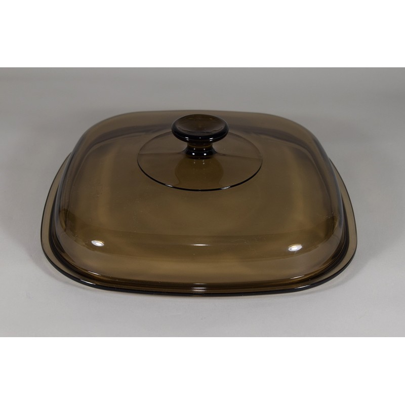 Corning Pyrex 10" Square Amber Replacement Lid - A-12-C