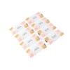 Nougat Candy Wrappers 200Pcs Clear Frosted Plastic Caramel Wrapper Candy