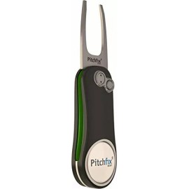 PITCHFIX HYBRID 2.0 GUN/GREEN GOLF DIVOT TOOL