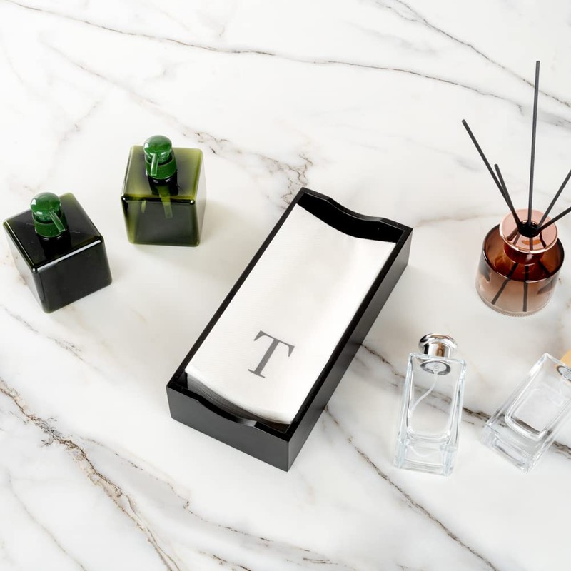 Restaurantware Luxenap 15.8 X 7.9 Inch Linen-Feel Guest Towels 50