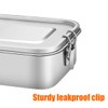 G.a HOMEFAVOR Stainless Steel Bento Lunch Box - Leak-Proof Metal