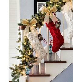 Gold Christmas Ribbon Wired Sheer Organza Ribbon with Gold Sliver Border for Christmas Tree, 1.5 Inch 25 Yards