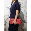 SH Leder Genuine Leather Clutch Shoulder Bag Small Bag Elegant