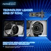 NINEO H7 Bulbs,No Adapter Required 600% High Brightness 6500K Cool