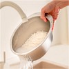 Small Rice Washing Bowl with Strainer Quinoa Washer Bowl, Stainless