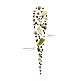 Eshai Pakistani Chai (Doodth Patti) - Black Tea with Cardamom - 100g Canister Loose Leaf Tea