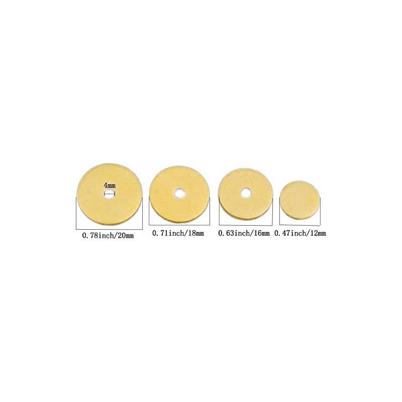Jiayouy Pack of 16 Flute Pads Repair Kit Flutes Replacement