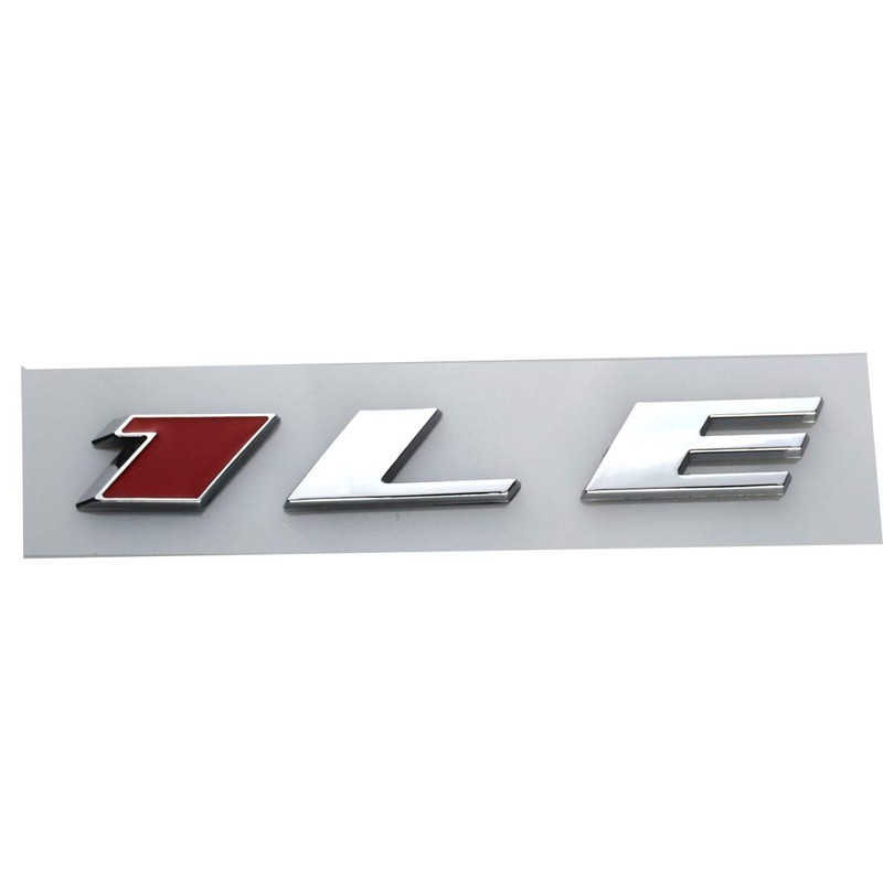 Aimoll 1LE Emblem Badge Letter Rear Side Replacement for Camaro