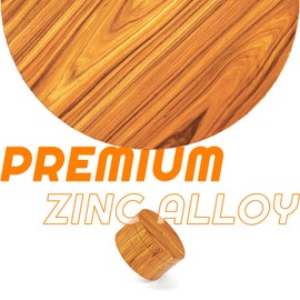 Grinder, 3" Large Size Spice Grinder(Wood)
