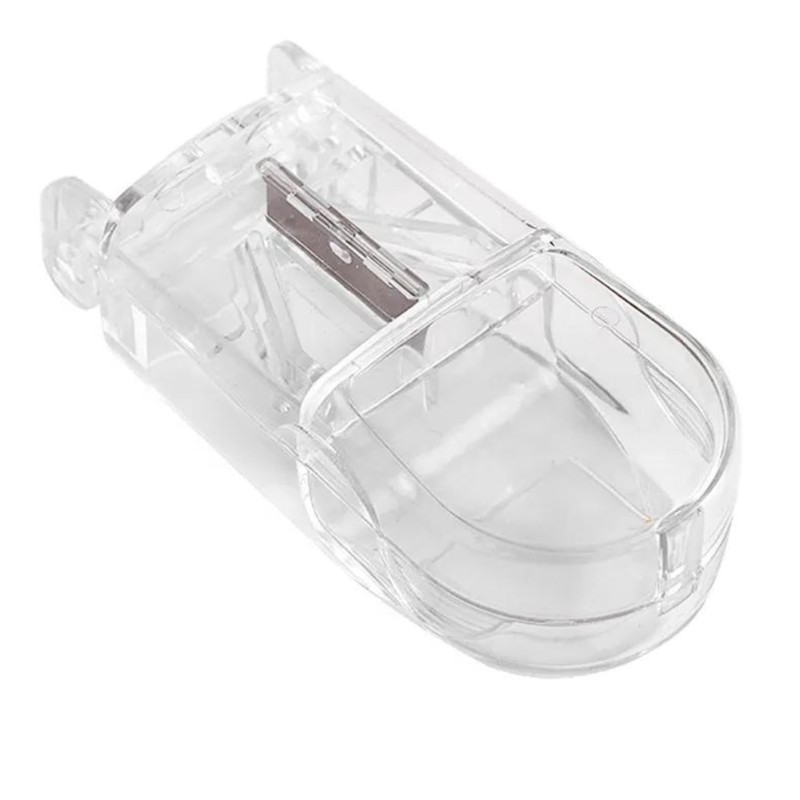 Glamified Pill Cutter, Portable Tablet Cutter with Blade and Storage