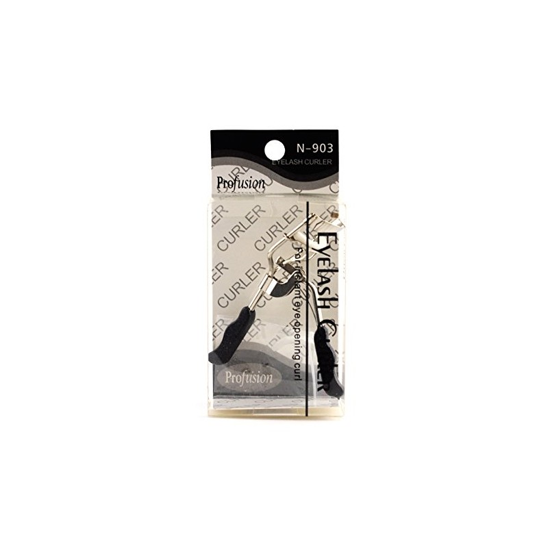 NYFASHION101 Colored Cushioned Handles Eyelash Curler w/ 1 Refill Pad