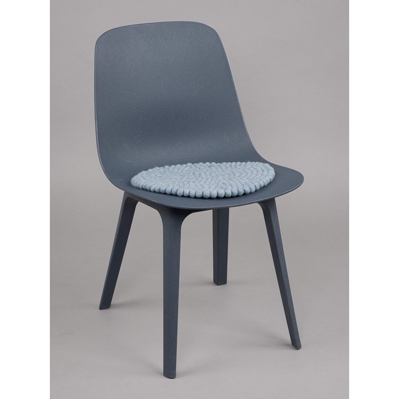 myfelt Seat Cushion, felt, Light Blue, 36 cm