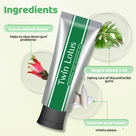 Vista Highlands Tea Toothpaste for Gum Health Fresh Breath Toothpaste Plaque Inhibiting 100 ml