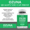 High Strength Natural Colon Cleanse Multi-Complex Detox Capsules | Bowel