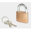 Asec Brass Padlock 50MM KD OS