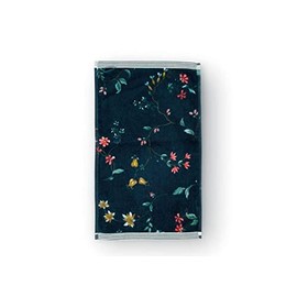 PiP Studio [W] Les Fleurs Guest Towels Dark Blue UV 30 x 50 cm Set of 3