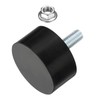 sourcing map M10 Thread Rubber Mounts, Vibration Isolators, Cylindrical Shock