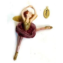Katherine's Collection Dance Ornament 5 inches (Gold)