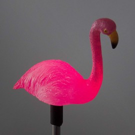 Affordable Outdoor Garden Set of 2 Solar Stake Light with Flamingo Decorative Lights, Multi-Color Changing LED Solar Lights for Yard Decorations, Garden Gifts…