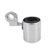 HDBUBALUS Motorcycle Aluminum Drink Cup Chrome Holder For Harley Universal