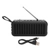 D6‑2 Wireless Bluetooth Speaker Mini Portable Solar Powered Subwoofer Support