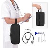 Trunab Trunab Stethoscope Carrying Case Compatible with 3M Littmann/MDF/ADC, Hold