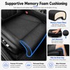 Car Seat Extender Leg Support Cushion, Memory Foam Car Seat
