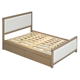 Xinshidai Bunkie Board,Bed Boards for Under Mattress,Split Bed Slats/Mattress Support Board (Queen)