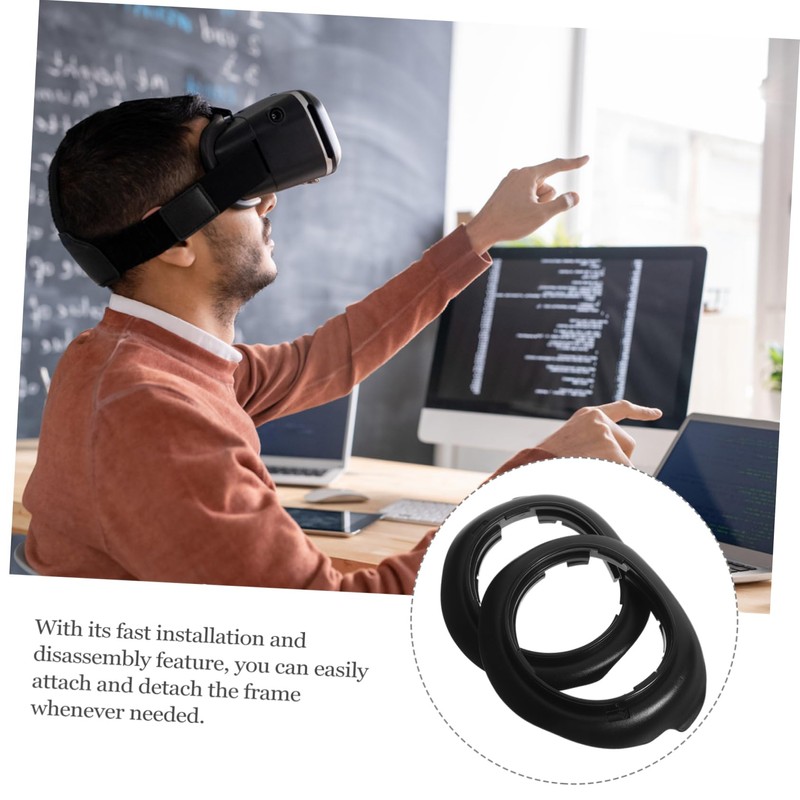 jojofuny Vr Lens Spacer for 3 Anti-Scratch Glasses Protector Easy