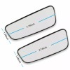 2x 360° Stick on Rear View Auxiliary Blind Spot Mirror