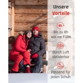 Terratherm Heat Soles - 10 Pairs S, Sole Warmers for Shoes of All Kinds, Shoe Warmer Insoles, 100% Natural Heat, Heat Inserts for Shoes, Foot Warmer Soles for 8 Hours of Warm Feet