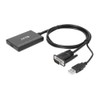 Club3D CAC-1720 VGA and USB Type-A to HDMI™ Adapter with