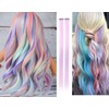 2 x Clip-In Hair Extension Highlights Streaks, Colourful Hair Highlights