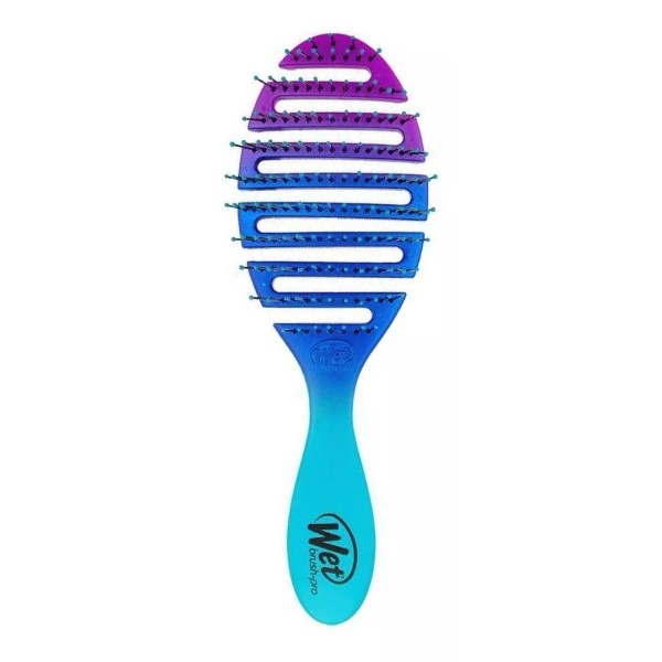 Wet Brush Cepillo Para Cabello Wetbrush Pro Flex Dry Color Teal Ombre