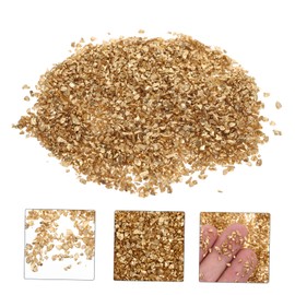 BIUDECO 1bag Diy Nail Stones Bag Irregular Glass Epoxy Fillers Manicure Supplies Beads Kit for Women