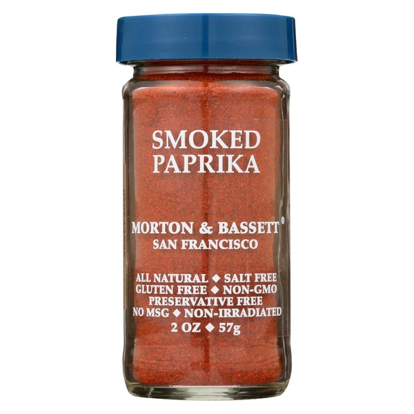 Morton & Bassett Paprika Smoked, 2 Ounce