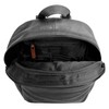 X-ZONE 020625 Rucksack Genuine Leather for Men and Women, black,