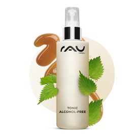 RAU Cosmetics Tonic alcohol-free 200 ml - Gesichtswasser mit Brennnessel-Extrakt - Gesichtsreinigung geeignet für Unreine Haut, Fettige Haut, Reife Haut - Toner mit Karamell & Milchsäure